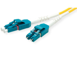 Optički kabel 9/125µm LC/LC singlemode Duplex, LSOH, 3.0m, žuti